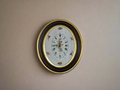 Italian Vanity Clock - Petit Point / Needlepoint Clock - Wind Up Clock