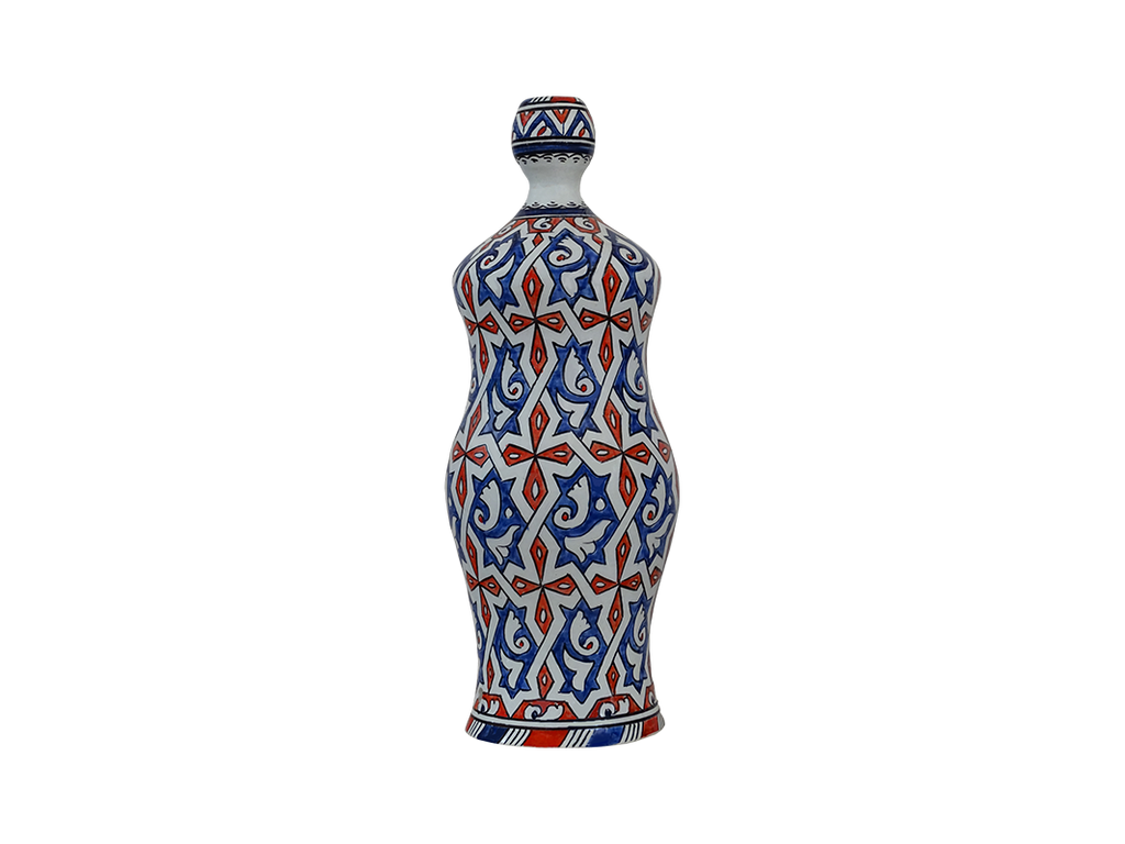Handmade Moroccan ceramic vase. Moroccan ceramic handmade vase / home decor