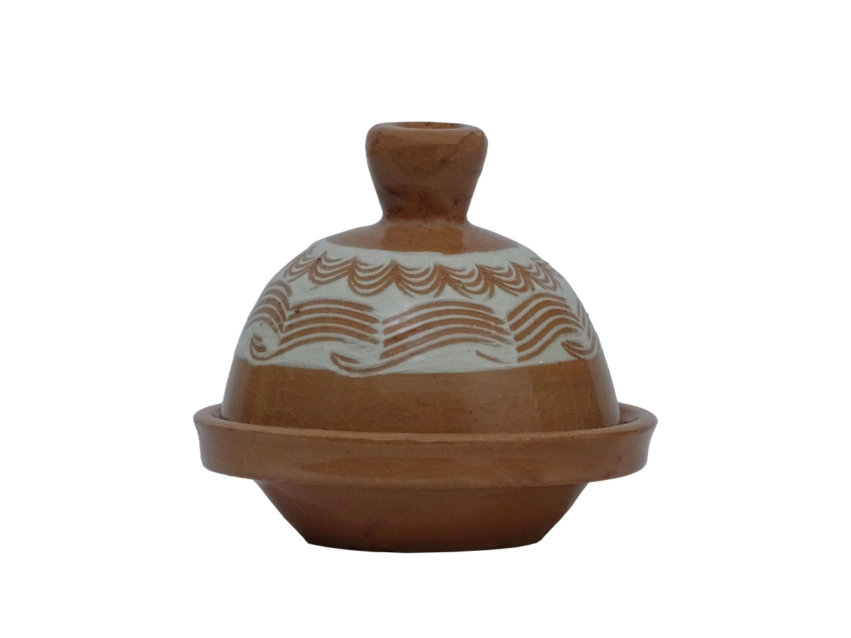Handmade Hand Painted Moroccan Tagine