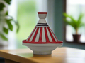 Moroccan Tagines Pots - Small - Red and Black Line