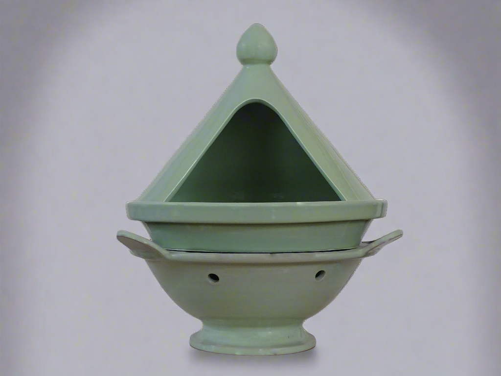 Hand Painted Tagine - Pottery Kitchenware - Large Serving Pot