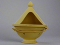 Yellow Pottery Tagine - Handmade and Hand Painted Tagine