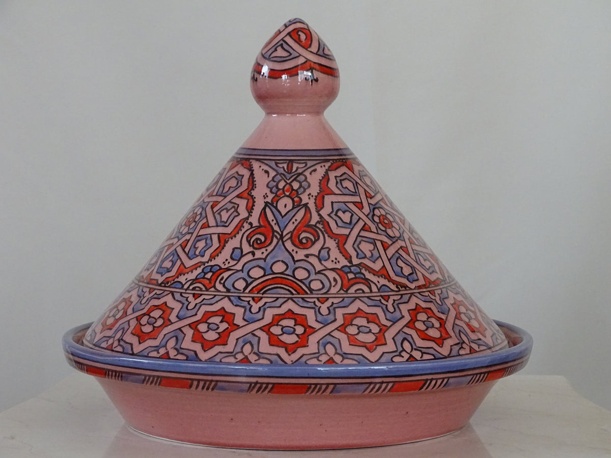 Moroccan Hand Painted Tagine For Serving