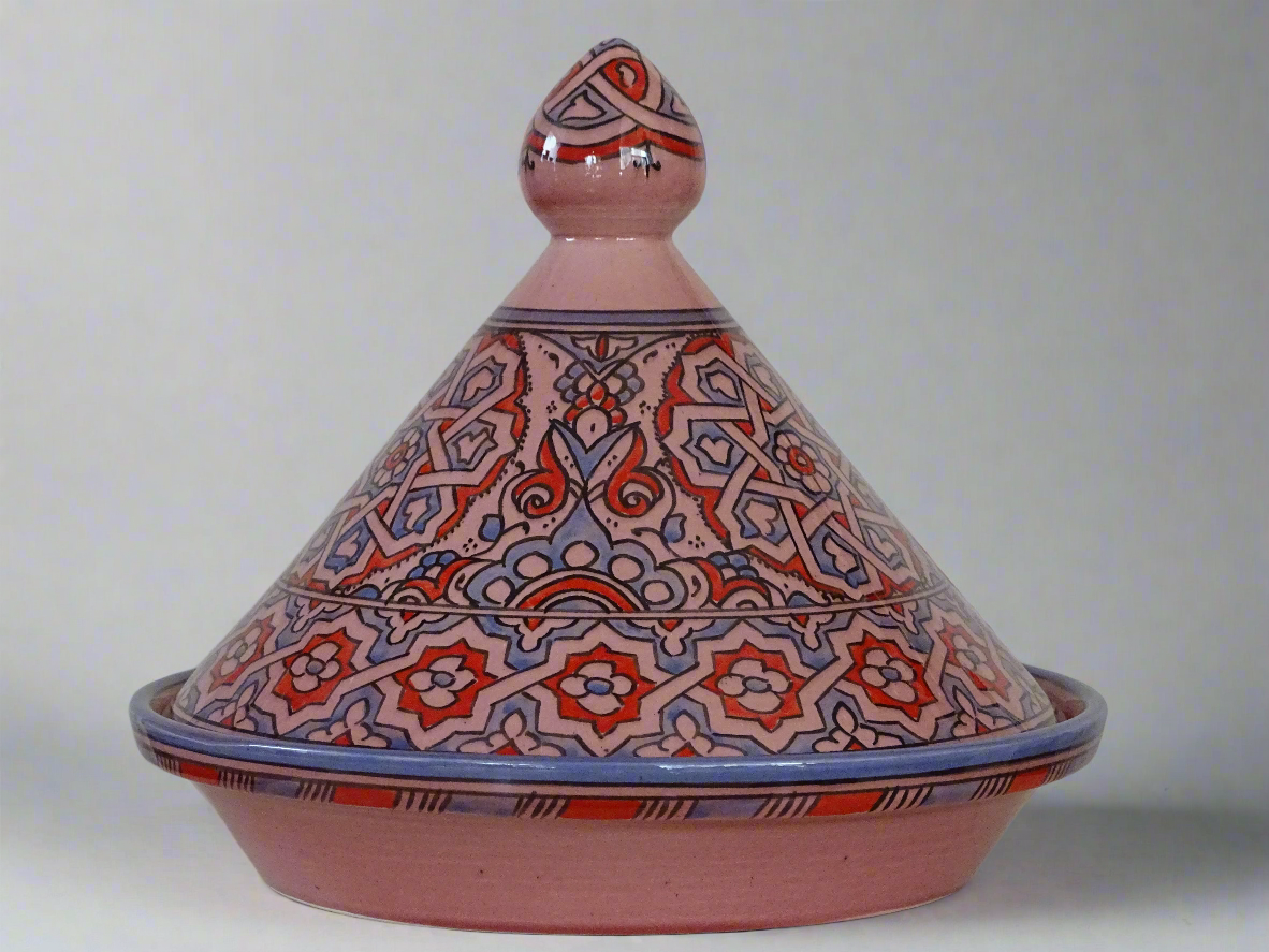 Moroccan Hand Painted Tagine For Serving