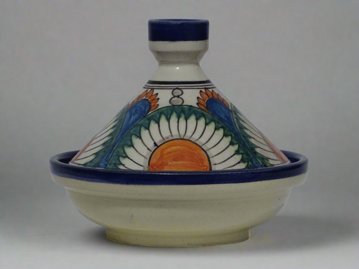 Moroccan Large Tagine Hand-Painted