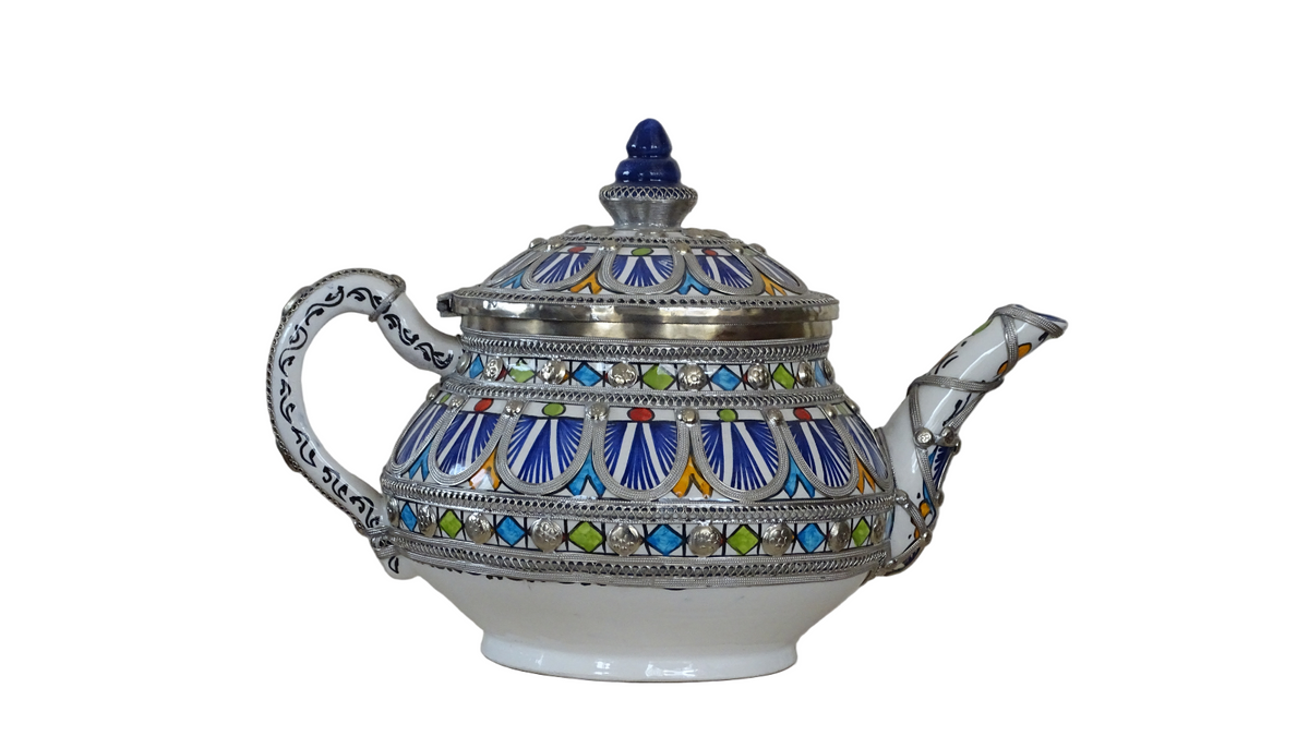 Handmade Moroccan Artistry Teapot