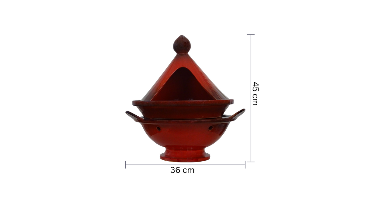 Professional Quality Moroccan Tagine - Handmade Ceramic